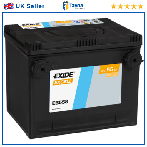 Car battery eb558 exide g75se - exide,