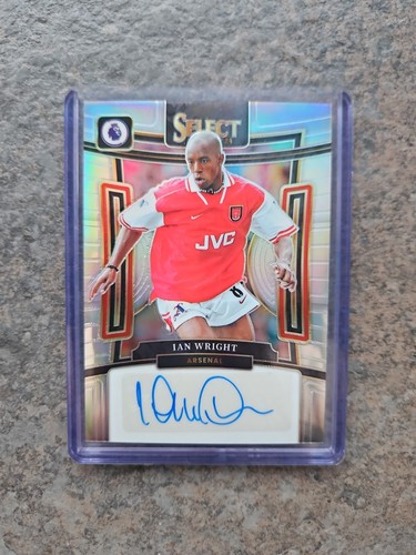 Ian wright auto panini - ian,