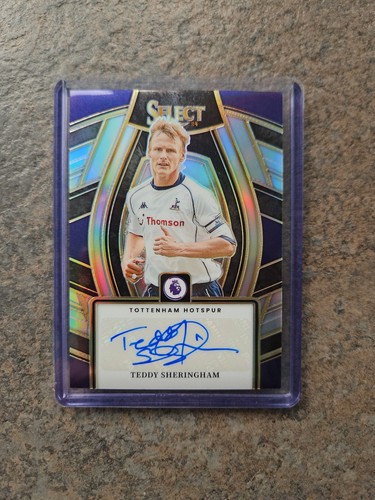Teddy sheringham auto panini - auto,