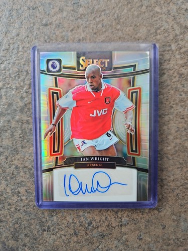 Ian wright auto panini select - ian,