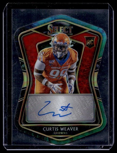 Curtis weaver rookie auto - curtis, /25
