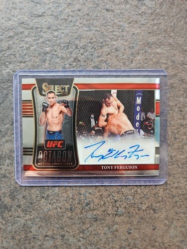 Tony ferguson auto - tony, panini